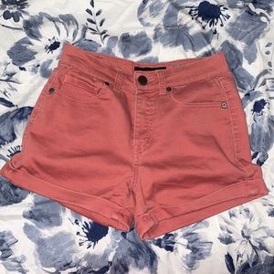 High waisted shorts